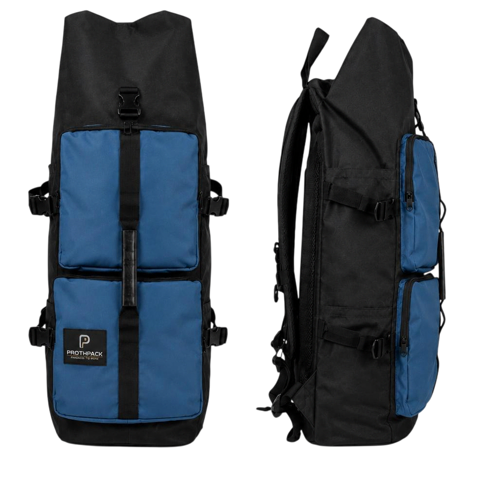 Prothpack prosthetic travel bag with padded straps